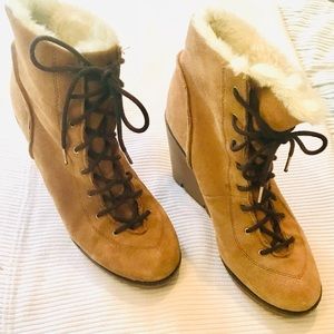 Michael Kors faux fur lined boots
